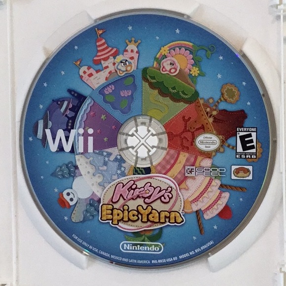 Kirby’s Epic Yarn Nintendo Wii Game Complete - Picture 6 of 9